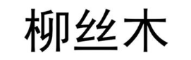 柳丝木