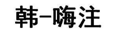 韩-嗨注