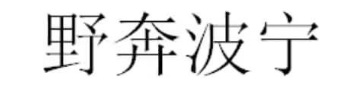 野奔波宁
