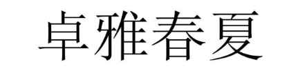卓雅春夏