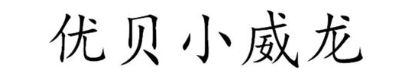 优贝小威龙