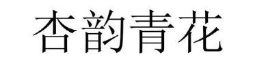 杏韵青花