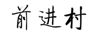 前进村