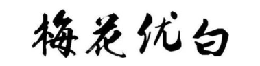 梅花优白