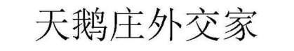 天鹅庄外交家