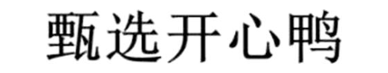 甄选开心鸭