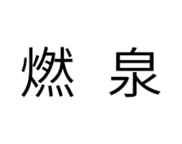 燃泉商标原图 第10类医疗器械