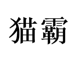 猫霸商标原图 第10类医疗器械
