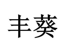 丰葵商标原图 第10类医疗器械
