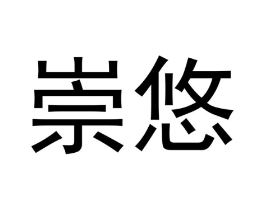 崇悠商标原图 第10类医疗器械