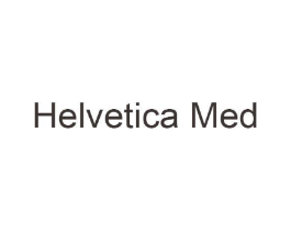 HELVETICA MED商标原图 第10类医疗器械