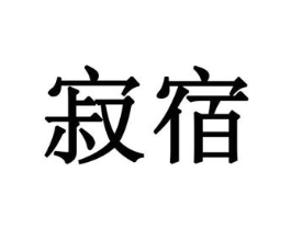 寂宿商标原图 第10类医疗器械