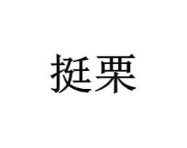 挺栗商标原图 第10类医疗器械