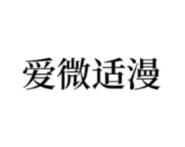 爱微适漫商标原图 第10类医疗器械