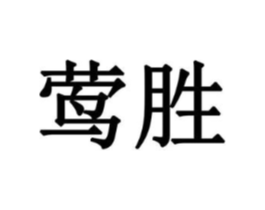 莺胜商标原图 第10类医疗器械