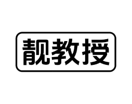 靓教授商标原图 第10类医疗器械