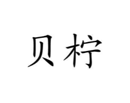 贝柠商标原图 第10类医疗器械