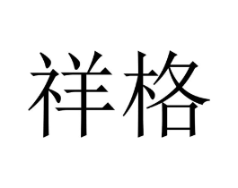 祥格商标原图 第10类医疗器械