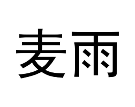 麦雨商标原图 第10类医疗器械