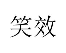 笑效商标原图 第10类医疗器械