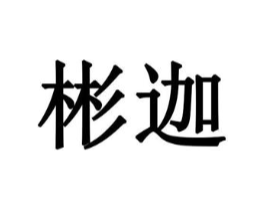 彬迦商标原图 第10类医疗器械