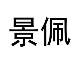 景佩商标原图 第10类医疗器械