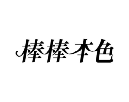 棒棒本色商标原图 第10类医疗器械