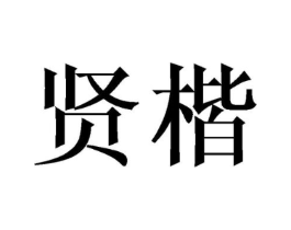 贤楷商标原图 第10类医疗器械