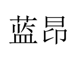 蓝昂商标原图 第10类医疗器械