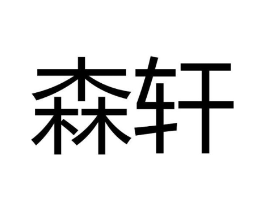 森轩商标原图 第16类办公工具