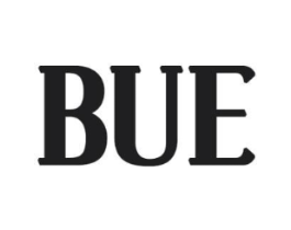 BUE商标原图 第18类皮革箱包