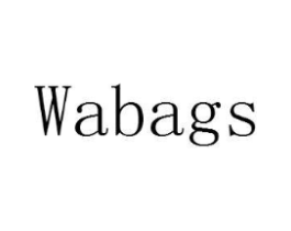 WABAGS商标原图 第18类皮革箱包
