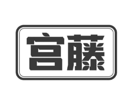 宫藤商标原图 第18类皮革箱包
