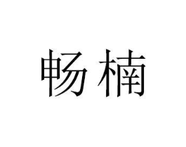 畅楠商标原图 第18类皮革箱包
