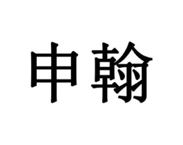 申翰商标原图 第18类皮革箱包