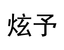 炫予商标原图 第18类皮革箱包