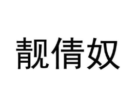 靓倩奴商标原图 第18类皮革箱包