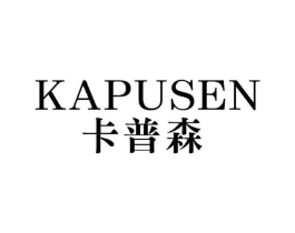 卡普森商标原图 第18类皮革箱包