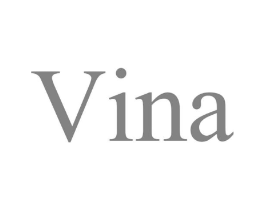 VINA商标原图 第18类皮革箱包