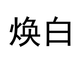 焕白商标原图 第18类皮革箱包
