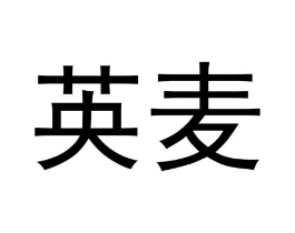 英麦商标原图 第18类皮革箱包