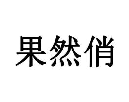果然俏商标原图 第18类皮革箱包