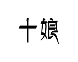 十娘商标原图 第18类皮革箱包