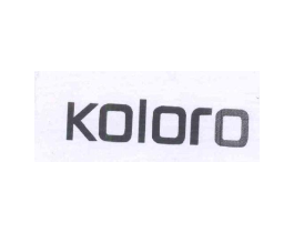 KOLORO商标原图 第18类皮革箱包
