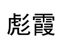 彪霞商标原图 第18类皮革箱包