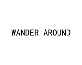 WANDER AROUND商标原图 第18类皮革箱包