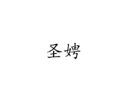圣娉商标原图 第18类皮革箱包