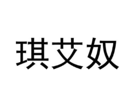 琪艾奴商标原图 第18类皮革箱包