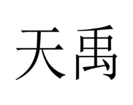 天禹商标原图 第18类皮革箱包