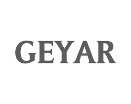 GEYAR商标原图 第18类皮革箱包